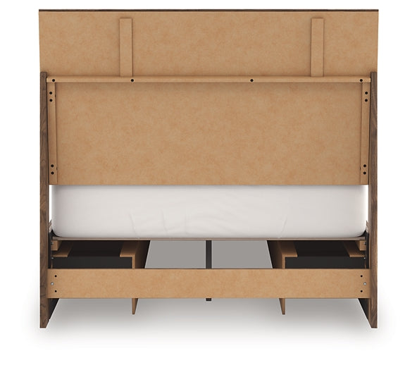 Chirason Full Panel Bed with Storage
