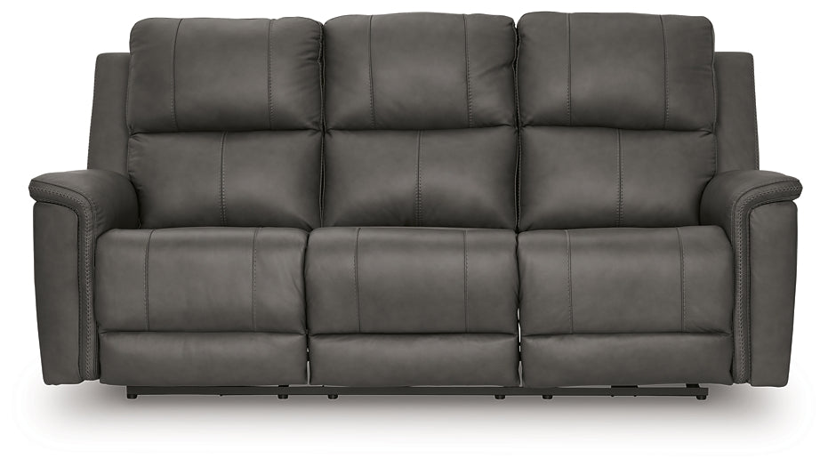 Bleckley PWR REC Sofa with ADJ Headrest
