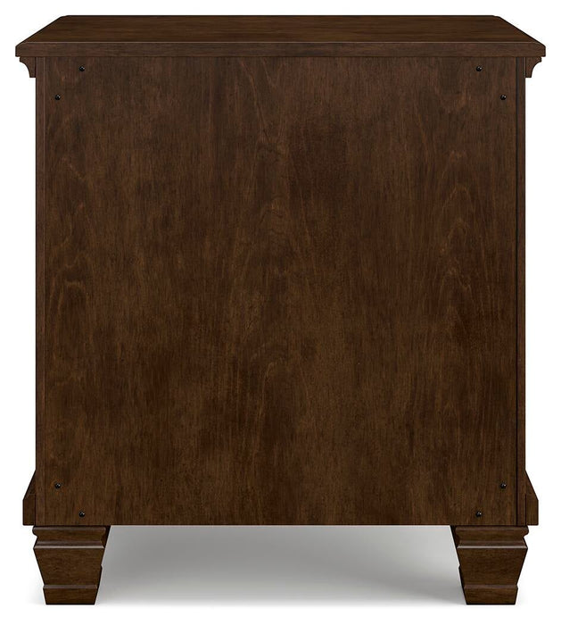 Danabrin Two Drawer Night Stand