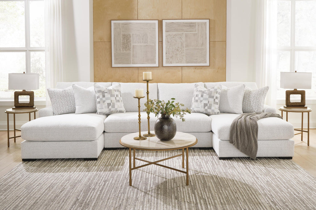 Misty-Lakes 4-Piece Double Chaise Sectional