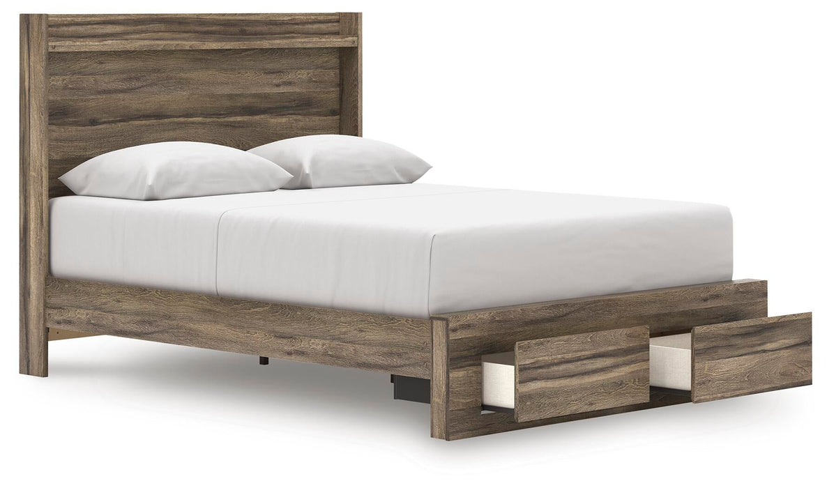 Elbrim Queen Panel Storage Bed