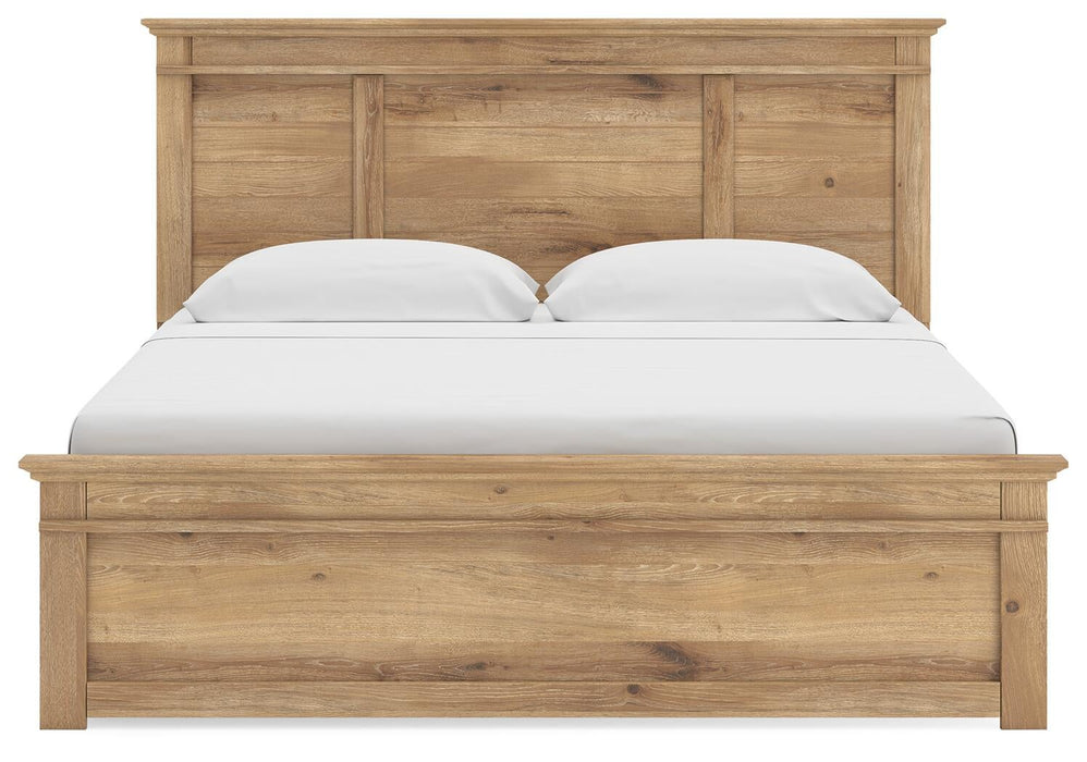 Makidern King Panel Storage Bed