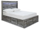 Baystorm Queen Panel Bed with 4 Storage Drawers