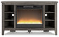Arlenbry Corner TV Stand with Electric Fireplace